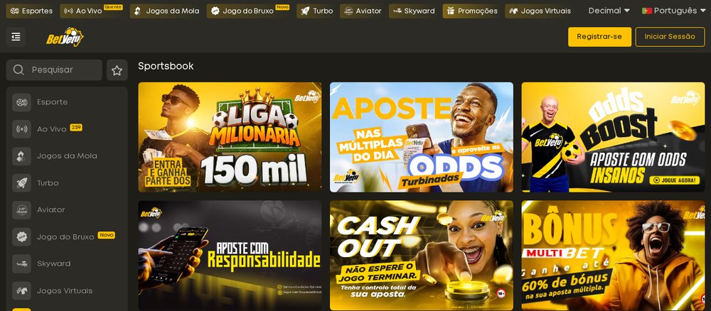 Promoções de desporto da Betyetu: Liga Milionária, Múltiplo do dia, Odds Boost, Cash Out e Multibet