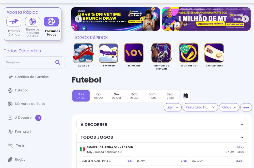 Página inicial do novo site da HollywoodBets Moçambique